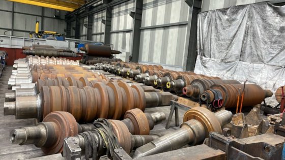 BDM - ブレークダウンミルロールとガイド装置 (2009)