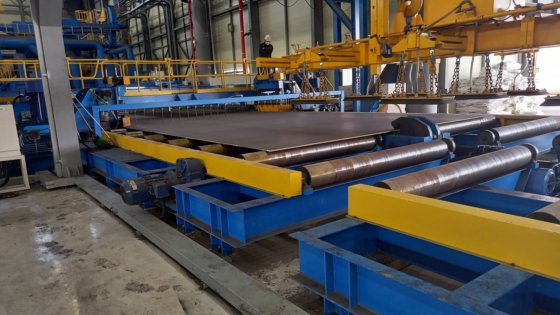 现代 RB JCO-LSAW 焊管生产线（新）