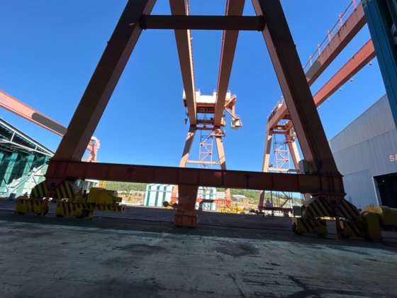 10 吨桥式起重机大成