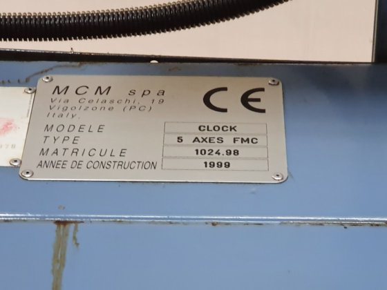 MCM Clock FMC 5 轴加工中心（2001