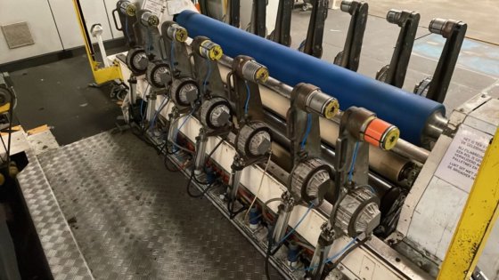 アトラス フィルム スリッティング リワインディング マシン