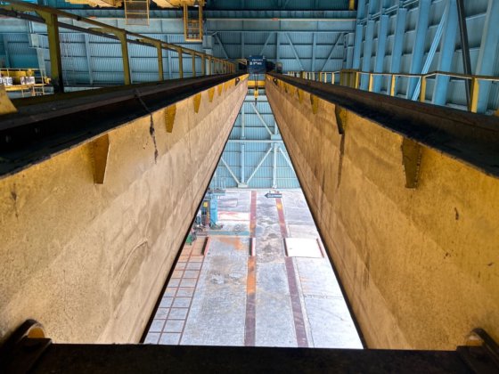 15t 天井クレーン puil e&c