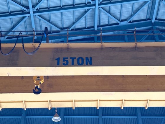 15t 天井クレーン puil e&c