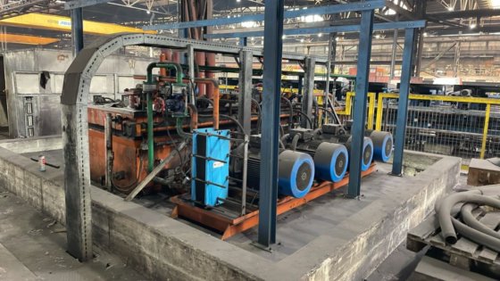 丹尼利冷却床面积（2011 年）