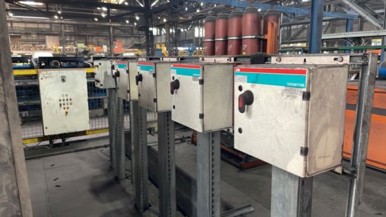 丹尼利冷却床面积（2011 年）