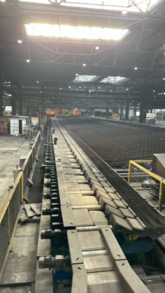 丹尼利冷却床面积（2011 年）