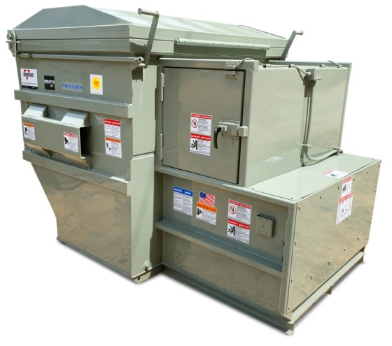 Marathon Pak’nTainer Self-Contained Front-Load / Rear-Load Compactor ...