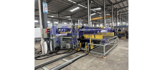 全自动床垫 AB 膜包装压缩机（两种包装方式）