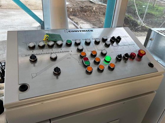 30立方小型移动混凝土搅拌站