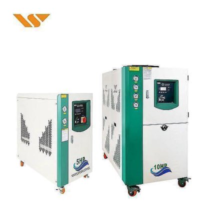 用于工业应用的循环水冷式冷水机系统 5 马力压缩机工业冷水机组