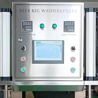 高效啤酒桶清洗机和灌装机 啤酒厂的最佳清洗和灌装机
