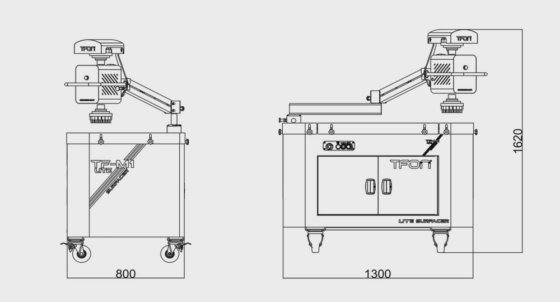 TFON M1 Lite Surfacer 手动去毛刺机