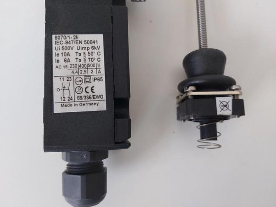 Interrupteur De Fin De Course (limit Switch) - Modèle 8070/2-1-DS-U60 - Neuf