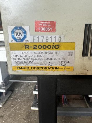 FANUC R-2000iC/165F ROBOT WITH R-30iB