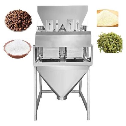 用于细颗粒食品的优质 2 头 4 头直线式称重器