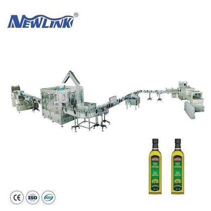 全自动直线活塞葵花籽油灌装机，质量可靠，现售