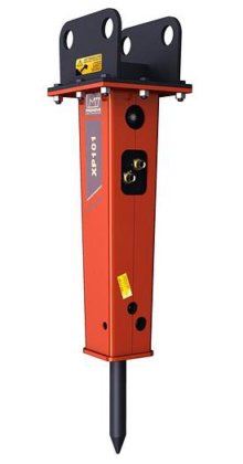 适合 3-12 吨挖掘机的一系列岩石破碎机