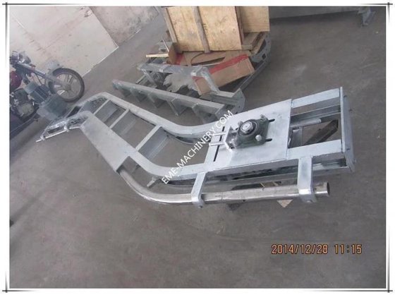 出厂价热销牲畜屠宰场机器中的牛胴体斜吊屠宰线设备