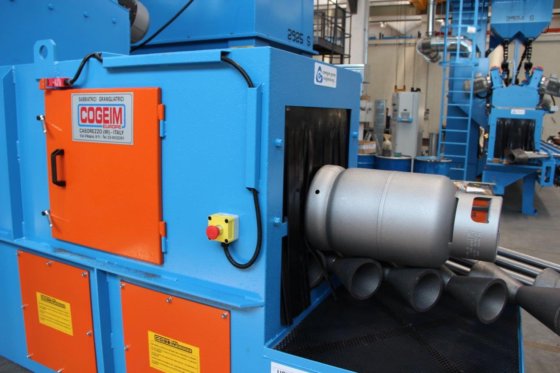 Cogeim Shotblasting Machine for Gas