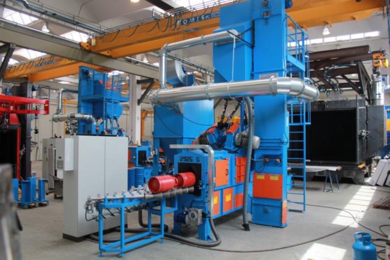 Cogeim Shotblasting Machine for Gas