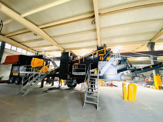 移动颚式破碎机