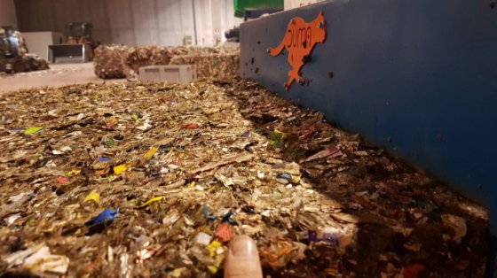 Horizontale Bindepresse