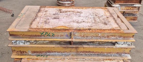 矩形金属框石膏模具夹持器用于压制