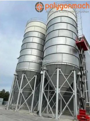 2500トンボルト式セメントサイロ