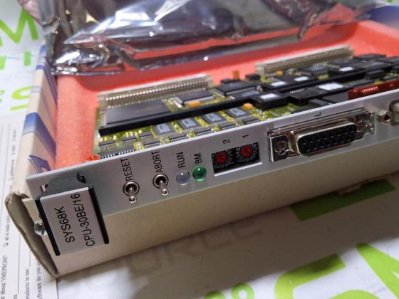 FORCE COMPUTERS SYS68K CPU-30BE/16/C8 -