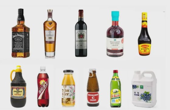 自动不干胶标签贴标机 圆形方形瓶子贴标机