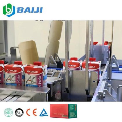 自動飲料水飲料ペット ガラス瓶カートン ボックス包装機側プッシュ ケース パッカー