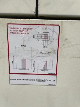 Makino A120nx CNC Horizontal Machining