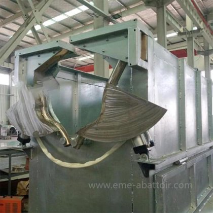 现代设计的清真牛屠宰场拌料生产线屠宰机械 牛肉屠宰场设备 奶牛屠宰机械