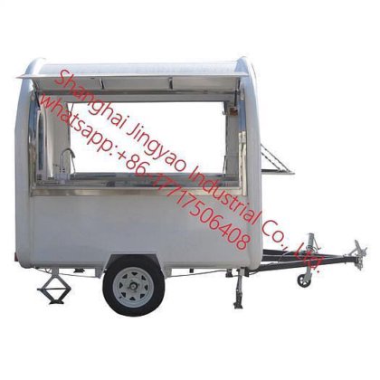 フィリピンで販売されている移動式フードカート 電動フードカート フードカート傘