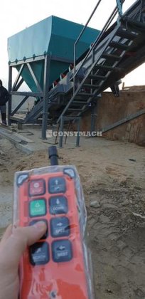 混凝土搅拌站骨料预供料系统