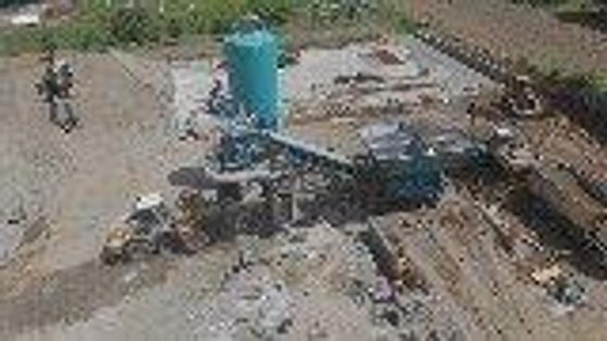 移動式コンクリートバッチングプラント