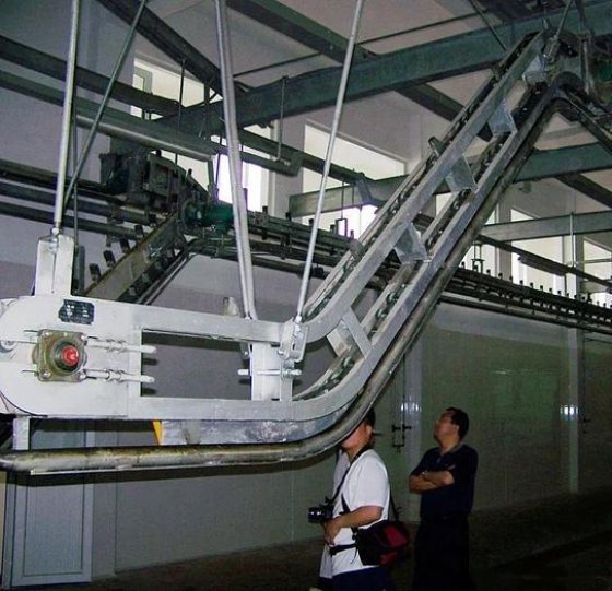 用于屠宰场的放血桎梏斜坡卸载机 整条屠宰设备生产线 牛肉机械