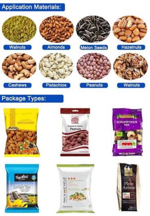 多功能开心果称重包装混合机 腰果灌装包装机