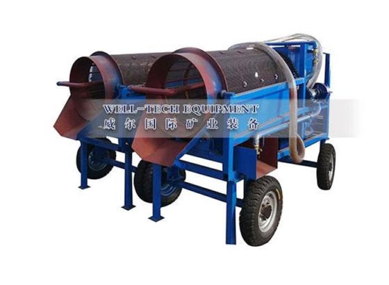 移动式旋转洗矿机