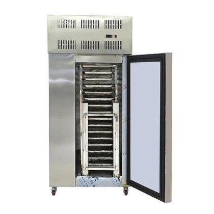 电动个体快速 iqf 冲击冰箱冷却器和块流化床冷冻机海鲜冷冻加工机方法