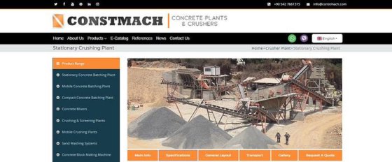 250 吨/小时石灰石破碎设备