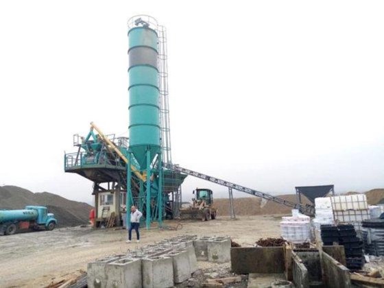 30 m3/h 移動式コンクリートプラント