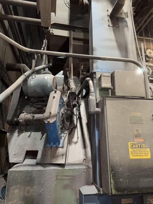 WHEELABRATOR 96" SWING TABLE SHOT