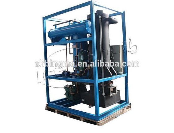 4t 高品質製氷機 チューブ製氷機