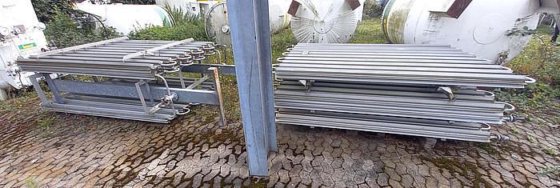 环境空气加热气化器用于液化氧气、氮气、氩气、二氧化碳