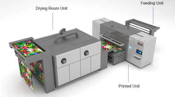 DGE-M9系列直喷式纺织数码印花机