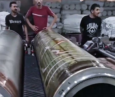 7280D（超大花回型）磁棒+刮刀通用式圆网印花机