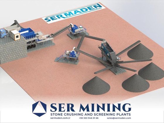 固定式破砕選別プラント / 硬質石材