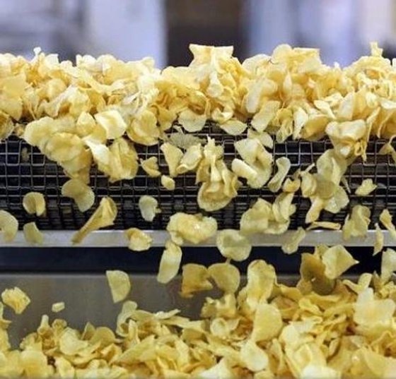 高品质自动从土豆到薯条炸薯条洗切煮炸薯片生产线