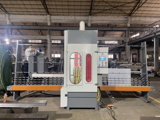 LAD Vertical Glass Sandblasting Machine
